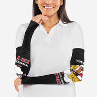 Personalized Tuskegee Airmen Red Tails Arm Sleeves 301st Fighter Squadron - Black - Wonder Print Shop