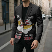 Personalized Tuskegee Airmen Red Tails Blazer 301st Fighter Squadron - Black - Wonder Print Shop