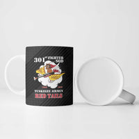 Personalized Tuskegee Airmen Red Tails Ceramic Mug 301st Fighter Squadron - Black - Wonder Print Shop