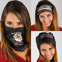 Tuskegee Airmen Red Tails Neck Gaiter 301st Fighter Squadron - Black - Wonder Print Shop