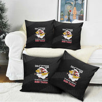 Tuskegee Airmen Red Tails Pillow Cover 301st Fighter Squadron - Black - Wonder Print Shop