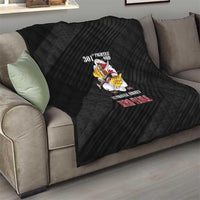 Tuskegee Airmen Red Tails Quilt 301st Fighter Squadron - Black - Wonder Print Shop