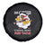 Tuskegee Airmen Red Tails Spare Tire Cover 301st Fighter Squadron - Black - Wonder Print Shop