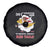 Tuskegee Airmen Red Tails Spare Tire Cover 301st Fighter Squadron - Black - Wonder Print Shop