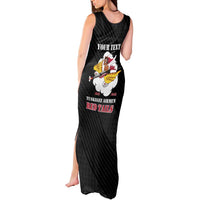 Personalized Tuskegee Airmen Red Tails Tank Maxi Dress 301st Fighter Squadron - Black - Wonder Print Shop