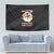 Tuskegee Airmen Red Tails Tapestry 301st Fighter Squadron - Black - Wonder Print Shop