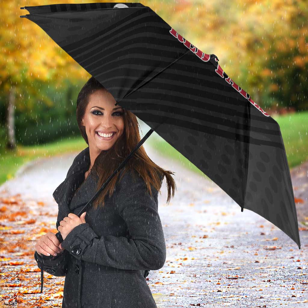 Tuskegee Airmen Red Tails Umbrella 301st Fighter Squadron - Black - Wonder Print Shop