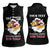 Personalized Tuskegee Airmen Red Tails Women Sleeveless Polo Shirt 301st Fighter Squadron - Black - Wonder Print Shop