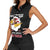 Personalized Tuskegee Airmen Red Tails Women Sleeveless Polo Shirt 301st Fighter Squadron - Black - Wonder Print Shop