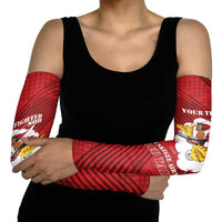 Personalized Tuskegee Airmen Red Tails Arm Sleeves 301st Fighter Squadron - Red - Wonder Print Shop