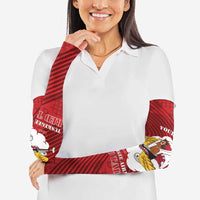 Personalized Tuskegee Airmen Red Tails Arm Sleeves 301st Fighter Squadron - Red - Wonder Print Shop