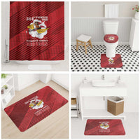 Tuskegee Airmen Red Tails Bathroom Set 301st Fighter Squadron - Red - Wonder Print Shop