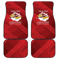 Personalized Tuskegee Airmen Red Tails Car Mats 301st Fighter Squadron - Red - Wonder Print Shop