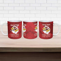 Personalized Tuskegee Airmen Red Tails Ceramic Mug 301st Fighter Squadron - Red - Wonder Print Shop