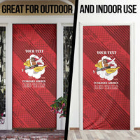 Personalized Tuskegee Airmen Red Tails Door Cover 301st Fighter Squadron - Red - Wonder Print Shop