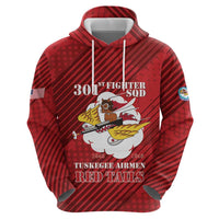 Personalized Tuskegee Airmen Red Tails Hoodie 301st Fighter Squadron - Red - Wonder Print Shop