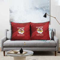 Tuskegee Airmen Red Tails Pillow Cover 301st Fighter Squadron - Red - Wonder Print Shop