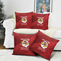 Tuskegee Airmen Red Tails Pillow Cover 301st Fighter Squadron - Red - Wonder Print Shop