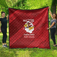 Tuskegee Airmen Red Tails Quilt 301st Fighter Squadron - Red - Wonder Print Shop