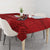 Tuskegee Airmen Red Tails Tablecloth 301st Fighter Squadron - Red - Wonder Print Shop