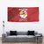 Tuskegee Airmen Red Tails Tapestry 301st Fighter Squadron - Red - Wonder Print Shop