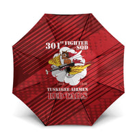 Tuskegee Airmen Red Tails Umbrella 301st Fighter Squadron - Red - Wonder Print Shop