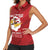Personalized Tuskegee Airmen Red Tails Women Sleeveless Polo Shirt 301st Fighter Squadron - Red - Wonder Print Shop