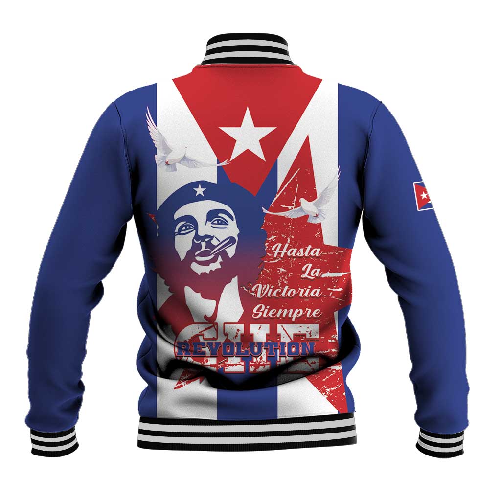 Cuba Liberation Day Baseball Jacket Che Guevara Revolution - Wonder Print Shop