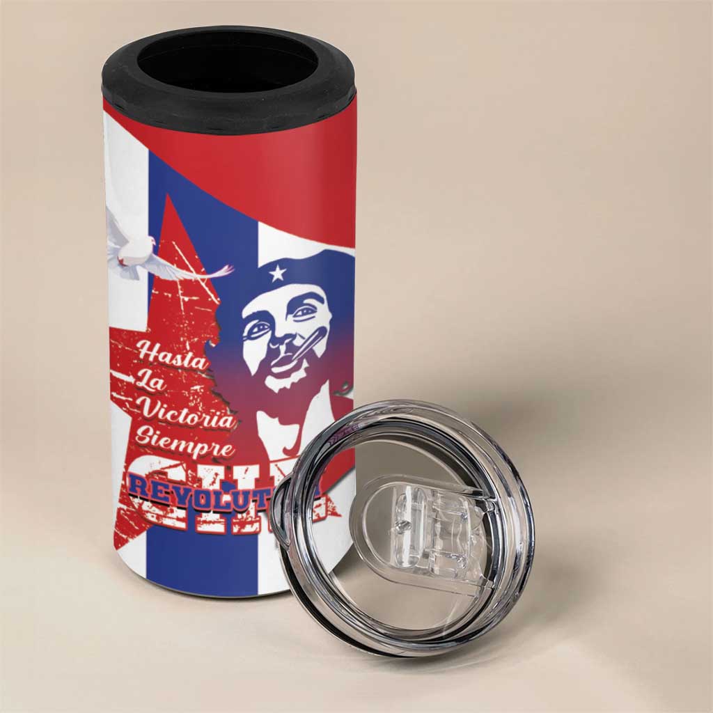 Cuba Liberation Day 4 in 1 Can Cooler Tumbler Che Guevara Revolution - Wonder Print Shop