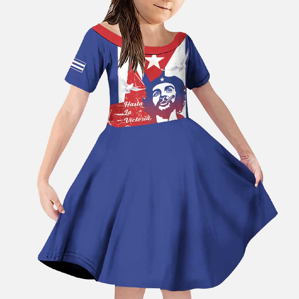 Cuba Liberation Day Family Matching Mermaid Dress and Hawaiian Shirt Che Guevara Revolution - Wonder Print Shop