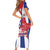 Cuba Liberation Day Family Matching Short Sleeve Bodycon Dress and Hawaiian Shirt Che Guevara Revolution - Wonder Print Shop