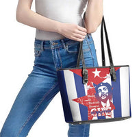 Cuba Liberation Day Leather Tote Bag Che Guevara Revolution - Wonder Print Shop