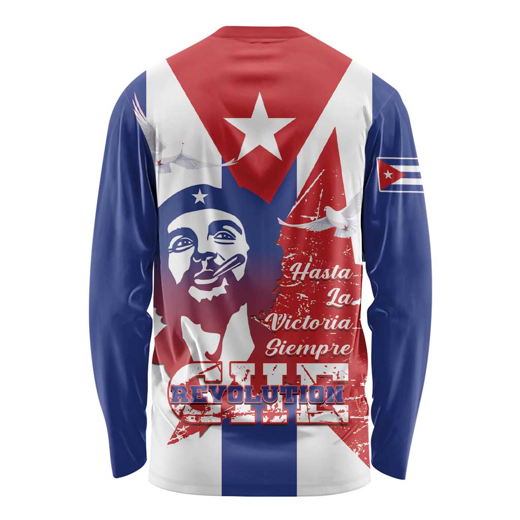 Cuba Liberation Day Long Sleeve Shirt Che Guevara Revolution - Wonder Print Shop