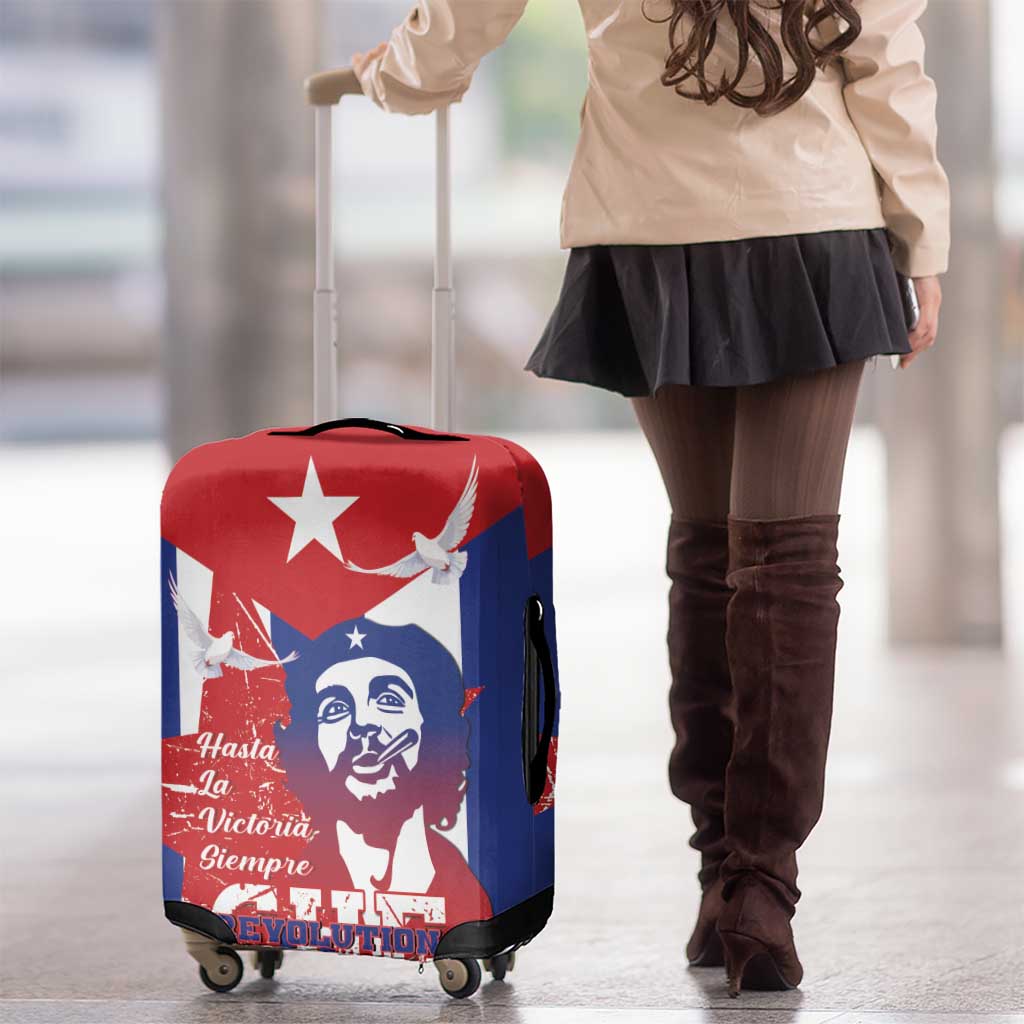 Cuba Liberation Day Luggage Cover Che Guevara Revolution - Wonder Print Shop