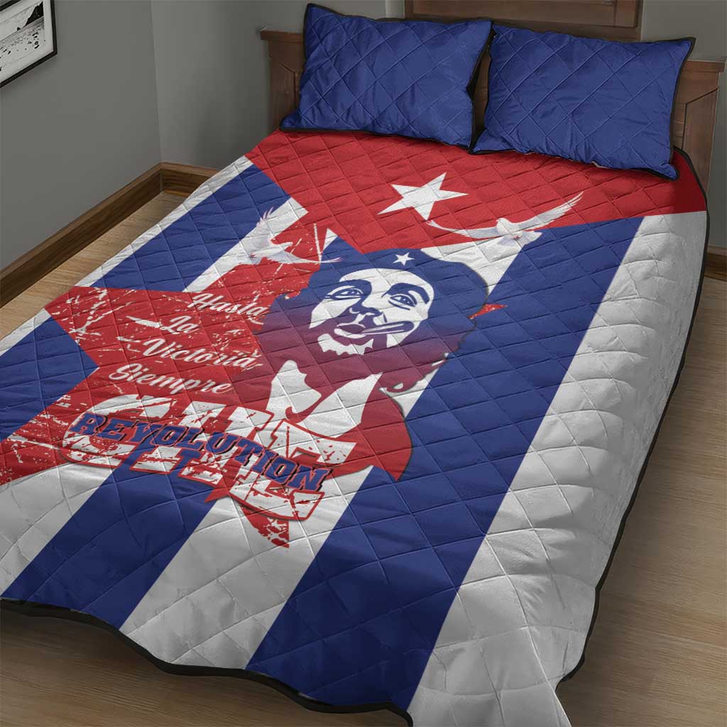 Cuba Liberation Day Quilt Bed Set Che Guevara Revolution - Wonder Print Shop