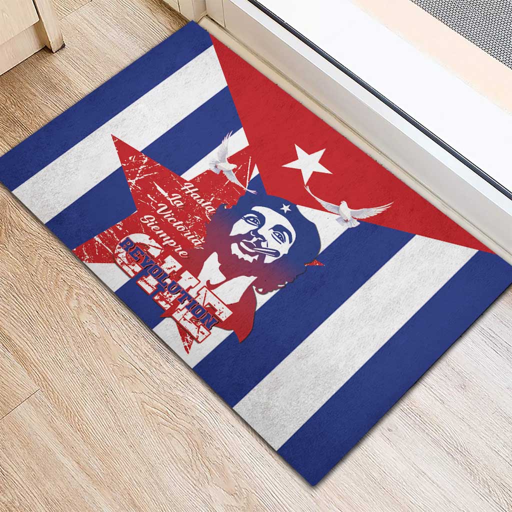 Cuba Liberation Day Rubber Doormat Che Guevara Revolution - Wonder Print Shop