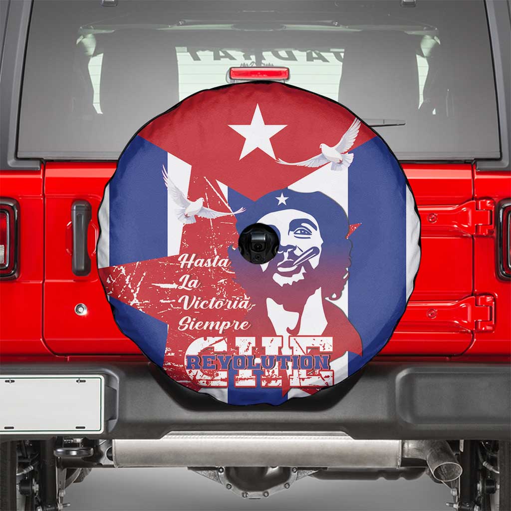 Cuba Liberation Day Spare Tire Cover Che Guevara Revolution - Wonder Print Shop