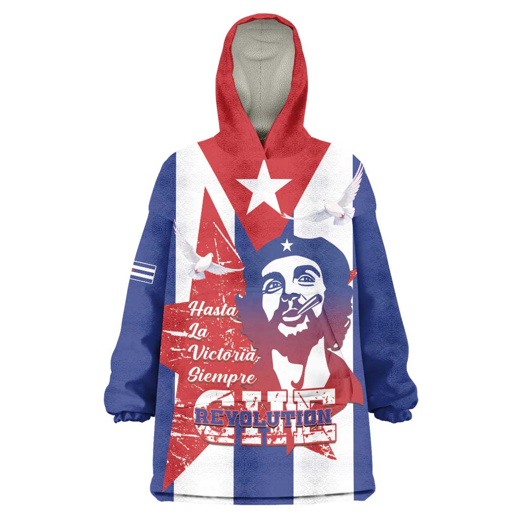 Cuba Liberation Day Wearable Blanket Hoodie Che Guevara Revolution - Wonder Print Shop