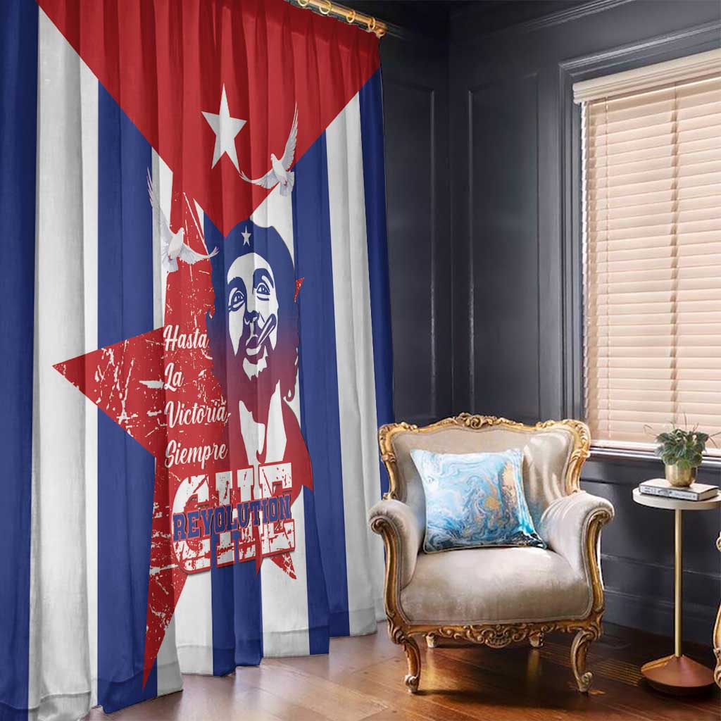 Cuba Liberation Day Window Curtain Che Guevara Revolution - Wonder Print Shop