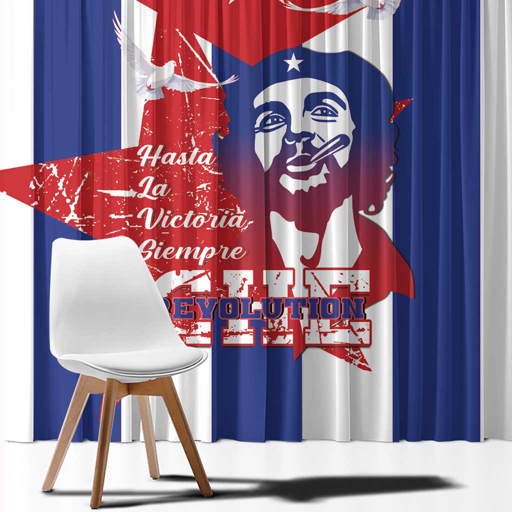 Cuba Liberation Day Window Curtain Che Guevara Revolution - Wonder Print Shop