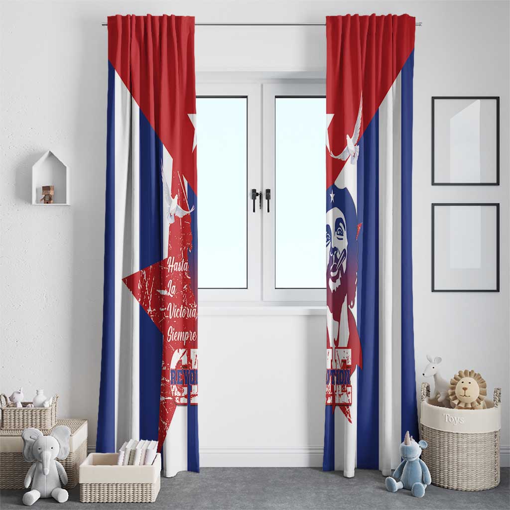 Cuba Liberation Day Window Curtain Che Guevara Revolution - Wonder Print Shop