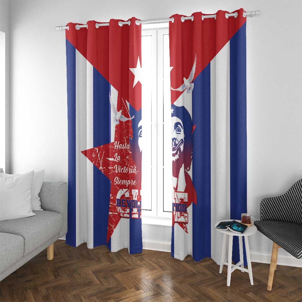 Cuba Liberation Day Window Curtain Che Guevara Revolution - Wonder Print Shop