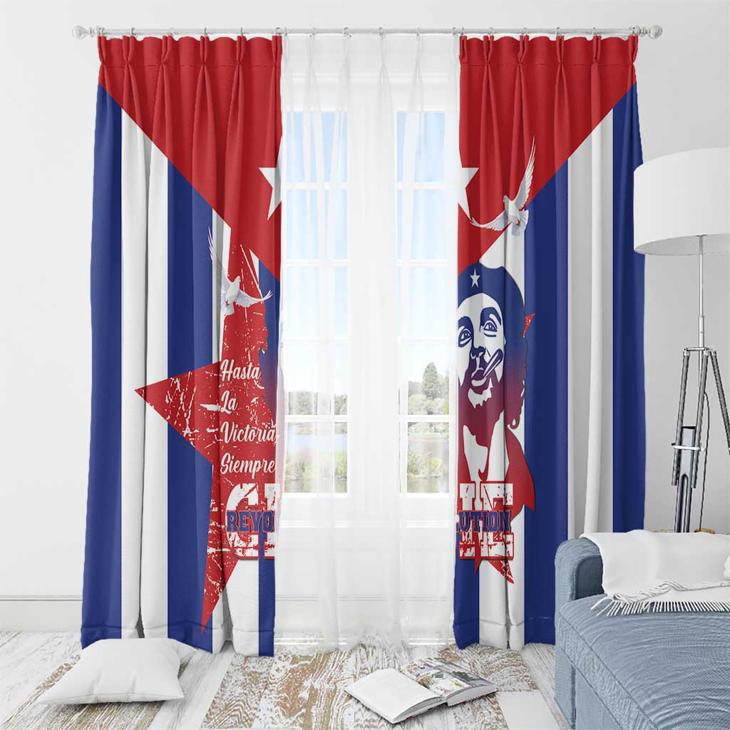 Cuba Liberation Day Window Curtain Che Guevara Revolution - Wonder Print Shop