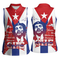 Cuba Liberation Day Women Sleeveless Polo Shirt Che Guevara Revolution - Wonder Print Shop