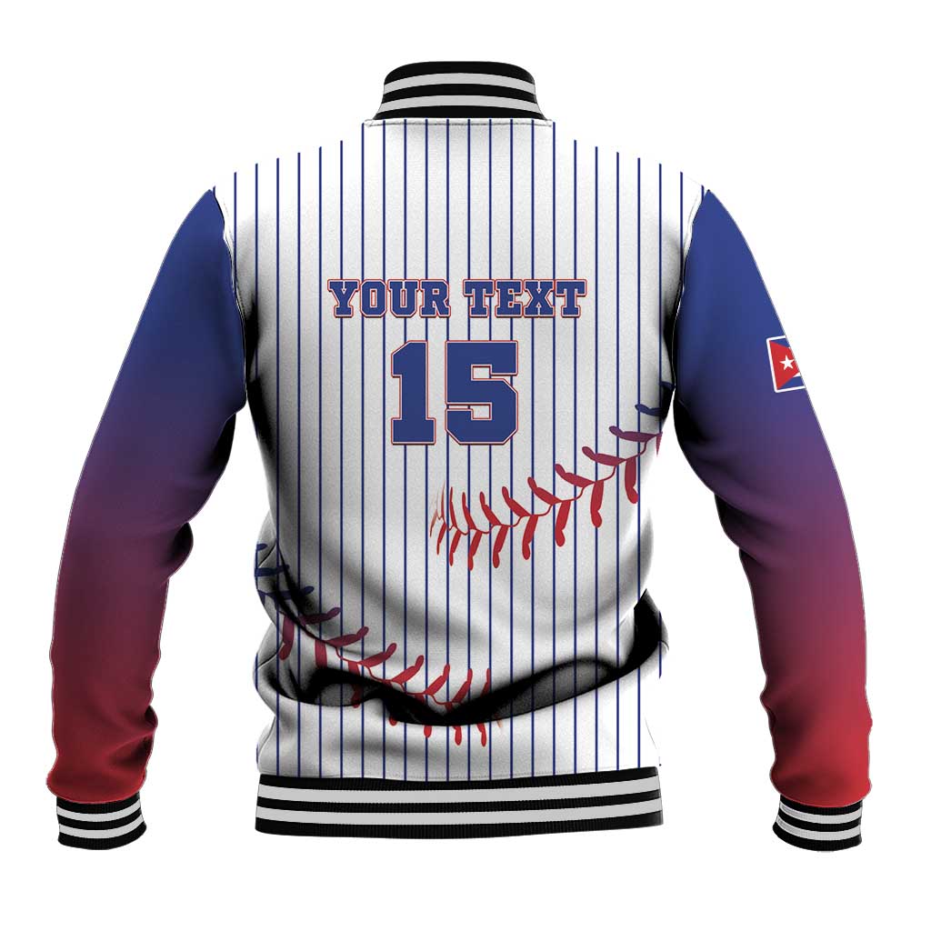 Custom Cuba Baseball Baseball Jacket Sporty Style - Wonder Print Shop