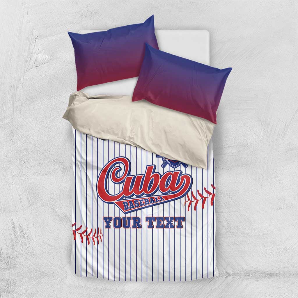 Custom Cuba Baseball Bedding Set Sporty Style - Wonder Print Shop