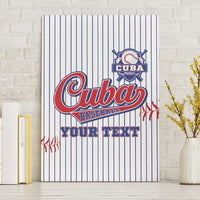 Custom Cuba Baseball Canvas Wall Art Sporty Style - Wonder Print Shop