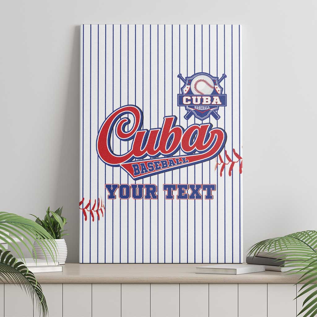 Custom Cuba Baseball Canvas Wall Art Sporty Style - Wonder Print Shop