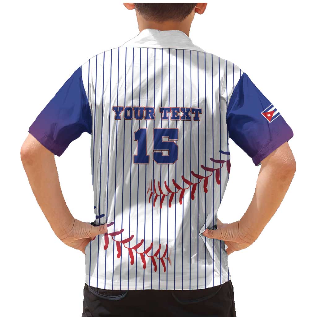 Custom Cuba Baseball Family Matching Mermaid Dress and Hawaiian Shirt Sporty Style - Wonder Print Shop