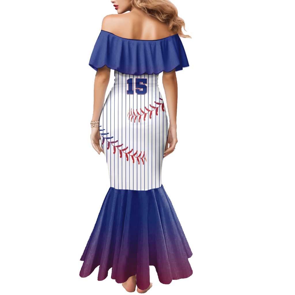 Custom Cuba Baseball Family Matching Mermaid Dress and Hawaiian Shirt Sporty Style - Wonder Print Shop